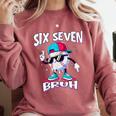 67 Meme Six Seven Baseball Ice Cream Drip Girls Boys Premium Tri-Blend Comfort Colors Sweatshirt Orchid 67 Meme Six Seven Baseball Ice Cream Drip Girls Boys Premium Tri-Blend Comfort Colors Sweatshirt Orchid