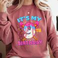 9th Birthday Baseball 9 Year Old Ice Cream Drip Boy Baseball Comfort Colors Sweatshirt Orchid 9th Birthday Baseball 9 Year Old Ice Cream Drip Boy Baseball Comfort Colors Sweatshirt Orchid