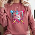 9th Birthday Boys Baseball Ice Cream Drip Boys Baseball Comfort Colors Sweatshirt Orchid 9th Birthday Boys Baseball Ice Cream Drip Boys Baseball Comfort Colors Sweatshirt Orchid