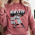 Aaron Judge New York Y Baseball 2025 AL MVP MLBAJMVPM Comfort Colors Sweatshirt Orchid