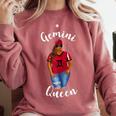 African American Baseball Mom Gemini Queen Zodiac Sign Comfort Colors Sweatshirt Orchid African American Baseball Mom Gemini Queen Zodiac Sign Comfort Colors Sweatshirt Orchid