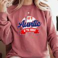 Auntie Rookie Of Year 1st Birthday Baseball Theme Matching Comfort Colors Sweatshirt Orchid Auntie Rookie Of Year 1st Birthday Baseball Theme Matching Comfort Colors Sweatshirt Orchid
