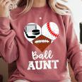 Ball Aunt Heart Football Baseball Hockey Game Day Comfort Colors Sweatshirt Orchid Ball Aunt Heart Football Baseball Hockey Game Day Comfort Colors Sweatshirt Orchid
