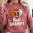Ball Grampy Basketball Football Baseball Player Comfort Colors Sweatshirt Orchid Ball Grampy Basketball Football Baseball Player Comfort Colors Sweatshirt Orchid