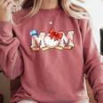 Ball Mom Bow Tie Baseball Mom Comfort Colors Sweatshirt Orchid Ball Mom Bow Tie Baseball Mom Comfort Colors Sweatshirt Orchid