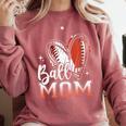 Ball Mom Football Baseball Mom Premium Comfort Colors Sweatshirt Orchid Ball Mom Football Baseball Mom Premium Comfort Colors Sweatshirt Orchid