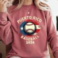 Baseball 2026 Puerto Rico Island Pride Sports Theme Comfort Colors Sweatshirt Orchid Baseball 2026 Puerto Rico Island Pride Sports Theme Comfort Colors Sweatshirt Orchid