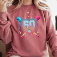Baseball 50 Year Old Ice Cream Drip 50th Birthday Number 50 Comfort Colors Sweatshirt Orchid Baseball 50 Year Old Ice Cream Drip 50th Birthday Number 50 Comfort Colors Sweatshirt Orchid