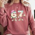 Baseball 67 Dripping Six Seven Drip Meme Ice Cream Boy Comfort Colors Sweatshirt Orchid Baseball 67 Dripping Six Seven Drip Meme Ice Cream Boy Comfort Colors Sweatshirt Orchid