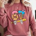 Baseball 67 Ice Cream Drip Skeleton Six Seven Boys Meme Comfort Colors Sweatshirt Orchid Baseball 67 Ice Cream Drip Skeleton Six Seven Boys Meme Comfort Colors Sweatshirt Orchid