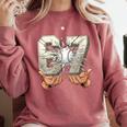 Baseball 67 Six Seven Gen Alpha Meme Comfort Colors Sweatshirt Orchid Baseball 67 Six Seven Gen Alpha Meme Comfort Colors Sweatshirt Orchid