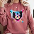 Baseball 8 Year Old Boy Ice Cream Drip 8th Birthday Player Comfort Colors Sweatshirt Orchid Baseball 8 Year Old Boy Ice Cream Drip 8th Birthday Player Comfort Colors Sweatshirt Orchid
