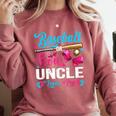 Baseball Or Bows Uncle Loves You Gender Reveal Comfort Colors Sweatshirt Orchid Baseball Or Bows Uncle Loves You Gender Reveal Comfort Colors Sweatshirt Orchid