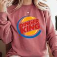 Baseball Dinger King Logo For Home Run Players And Fan Comfort Colors Sweatshirt Orchid Baseball Dinger King Logo For Home Run Players And Fan Comfort Colors Sweatshirt Orchid