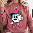 Baseball Drip Boys Ice Cream Youth Comfort Colors Sweatshirt Orchid Baseball Drip Boys Ice Cream Youth Comfort Colors Sweatshirt Orchid