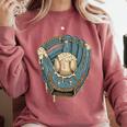 Baseball Drip Ice Cream Glove With Sprinkles And Ball Youth Premium Tri-Blend Comfort Colors Sweatshirt Orchid Baseball Drip Ice Cream Glove With Sprinkles And Ball Youth Premium Tri-Blend Comfort Colors Sweatshirt Orchid