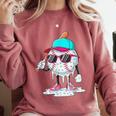 Baseball Drip Ice Cream Lifestyle Sprinkless Boy Kid Comfort Colors Sweatshirt Orchid Baseball Drip Ice Cream Lifestyle Sprinkless Boy Kid Comfort Colors Sweatshirt Orchid
