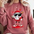 Baseball Drip Ice Cream Sunglasses Boys Youth Kids Valentine Comfort Colors Sweatshirt Orchid Baseball Drip Ice Cream Sunglasses Boys Youth Kids Valentine Comfort Colors Sweatshirt Orchid