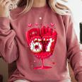 Baseball Drip Ice Cream Valentine Youth Boys Girls Sport Comfort Colors Sweatshirt Orchid Baseball Drip Ice Cream Valentine Youth Boys Girls Sport Comfort Colors Sweatshirt Orchid