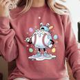 Baseball Drip Icecream Apparel Youth Boy Easter Comfort Colors Sweatshirt Orchid Baseball Drip Icecream Apparel Youth Boy Easter Comfort Colors Sweatshirt Orchid