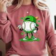 Baseball Drip Icecream Apparel Youth Boy St Patrick's Day Comfort Colors Sweatshirt Orchid Baseball Drip Icecream Apparel Youth Boy St Patrick's Day Comfort Colors Sweatshirt Orchid