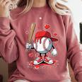 Baseball Drip Icecream Apparel Youth Boy Valentine Comfort Colors Sweatshirt Orchid Baseball Drip Icecream Apparel Youth Boy Valentine Comfort Colors Sweatshirt Orchid