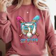 Baseball Drip Number 67 Player 6-7 Six Seven Meme Gen Alpha Comfort Colors Sweatshirt Orchid Baseball Drip Number 67 Player 6-7 Six Seven Meme Gen Alpha Comfort Colors Sweatshirt Orchid