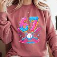 Baseball Drip Number 67 Player 67Th Birthday Baseball Meme Comfort Colors Sweatshirt Orchid Baseball Drip Number 67 Player 67Th Birthday Baseball Meme Comfort Colors Sweatshirt Orchid
