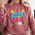 Baseball Drip Number 67 Player 67th Birthday Meme Gen Alpha Comfort Colors Sweatshirt Orchid Baseball Drip Number 67 Player 67th Birthday Meme Gen Alpha Comfort Colors Sweatshirt Orchid