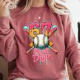 Baseball Drip Number 67 Player Sport For Men Women Kids Comfort Colors Sweatshirt Orchid Baseball Drip Number 67 Player Sport For Men Women Kids Comfort Colors Sweatshirt Orchid