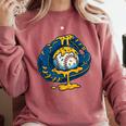 Baseball Drip Team For Boys Ice Cream Cool Comfort Colors Sweatshirt Orchid