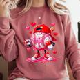 Baseball Drip Valentine Sports Vday Ice Cream Drip Heart Comfort Colors Sweatshirt Orchid Baseball Drip Valentine Sports Vday Ice Cream Drip Heart Comfort Colors Sweatshirt Orchid