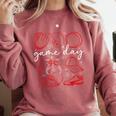 Baseball Game Day Coquette Game Day Baseball Comfort Colors Sweatshirt Orchid Baseball Game Day Coquette Game Day Baseball Comfort Colors Sweatshirt Orchid