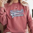 Baseball Grandma Graphic Comfort Colors Sweatshirt Orchid Baseball Grandma Graphic Comfort Colors Sweatshirt Orchid