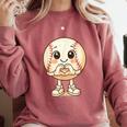 Baseball With Heart Hands Love Cute Baseball Comfort Colors Sweatshirt Orchid Baseball With Heart Hands Love Cute Baseball Comfort Colors Sweatshirt Orchid