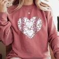 Baseball Heart Love Game Sports Fan Game Day Comfort Colors Sweatshirt Orchid Baseball Heart Love Game Sports Fan Game Day Comfort Colors Sweatshirt Orchid