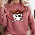 Baseball Heart Pirate Hat Crossed Swords Men Boys Kids Youth Comfort Colors Sweatshirt Orchid Baseball Heart Pirate Hat Crossed Swords Men Boys Kids Youth Comfort Colors Sweatshirt Orchid
