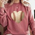 Baseball Heart Shape Valentines Day Love Boys Kids Men Comfort Colors Sweatshirt Orchid Baseball Heart Shape Valentines Day Love Boys Kids Men Comfort Colors Sweatshirt Orchid