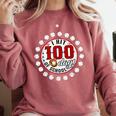 Baseball I Hit 100 Days Of School Baseball Player Kids Boys Comfort Colors Sweatshirt Orchid Baseball I Hit 100 Days Of School Baseball Player Kids Boys Comfort Colors Sweatshirt Orchid