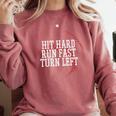 Baseball Hit Hard Run Fast Turn Left Men Boys Kid Teen Youth Premium Tri-Blend Comfort Colors Sweatshirt Orchid Baseball Hit Hard Run Fast Turn Left Men Boys Kid Teen Youth Premium Tri-Blend Comfort Colors Sweatshirt Orchid