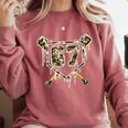Baseball Ice Cream Drip 67 Camo Six Seven Meme Comfort Colors Sweatshirt Orchid Baseball Ice Cream Drip 67 Camo Six Seven Meme Comfort Colors Sweatshirt Orchid
