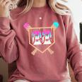 Baseball Ice Cream Drip Number 22 Player 22nd Birthday Comfort Colors Sweatshirt Orchid Baseball Ice Cream Drip Number 22 Player 22nd Birthday Comfort Colors Sweatshirt Orchid