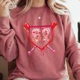 Baseball Ice Cream Drip Number 67 Meme Valentine Couple Love Comfort Colors Sweatshirt Orchid Baseball Ice Cream Drip Number 67 Meme Valentine Couple Love Comfort Colors Sweatshirt Orchid