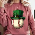 Baseball Leprechaun Hat Saint Patrick Retro Comfort Colors Sweatshirt Orchid Baseball Leprechaun Hat Saint Patrick Retro Comfort Colors Sweatshirt Orchid