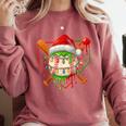 Baseball Lifestyle Apparel Youth Christmas Baseball Drip Comfort Colors Sweatshirt Orchid Baseball Lifestyle Apparel Youth Christmas Baseball Drip Comfort Colors Sweatshirt Orchid