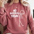 Baseball Lover Sad Stick No Baseball Today Comfort Colors Sweatshirt Orchid Baseball Lover Sad Stick No Baseball Today Comfort Colors Sweatshirt Orchid