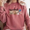 Baseball Mama Leopard Baseball Mom Mother's Day Comfort Colors Sweatshirt Orchid Baseball Mama Leopard Baseball Mom Mother's Day Comfort Colors Sweatshirt Orchid