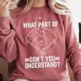 Baseball Math Double Play What Part Of Baseball Game Comfort Colors Sweatshirt Orchid Baseball Math Double Play What Part Of Baseball Game Comfort Colors Sweatshirt Orchid