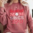 Baseball Mom Since 2010 Comfort Colors Sweatshirt Orchid Baseball Mom Since 2010 Comfort Colors Sweatshirt Orchid