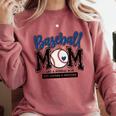 Baseball Mom Blue Varsity Baseball Mama Cute Mother's Day Comfort Colors Sweatshirt Orchid Baseball Mom Blue Varsity Baseball Mama Cute Mother's Day Comfort Colors Sweatshirt Orchid
